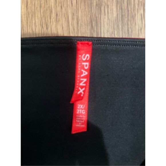 Spanx Velvet Leggings Women’s High Waist Ankle Rich Burgundy Stretch size 2X - Picture 4 of 4